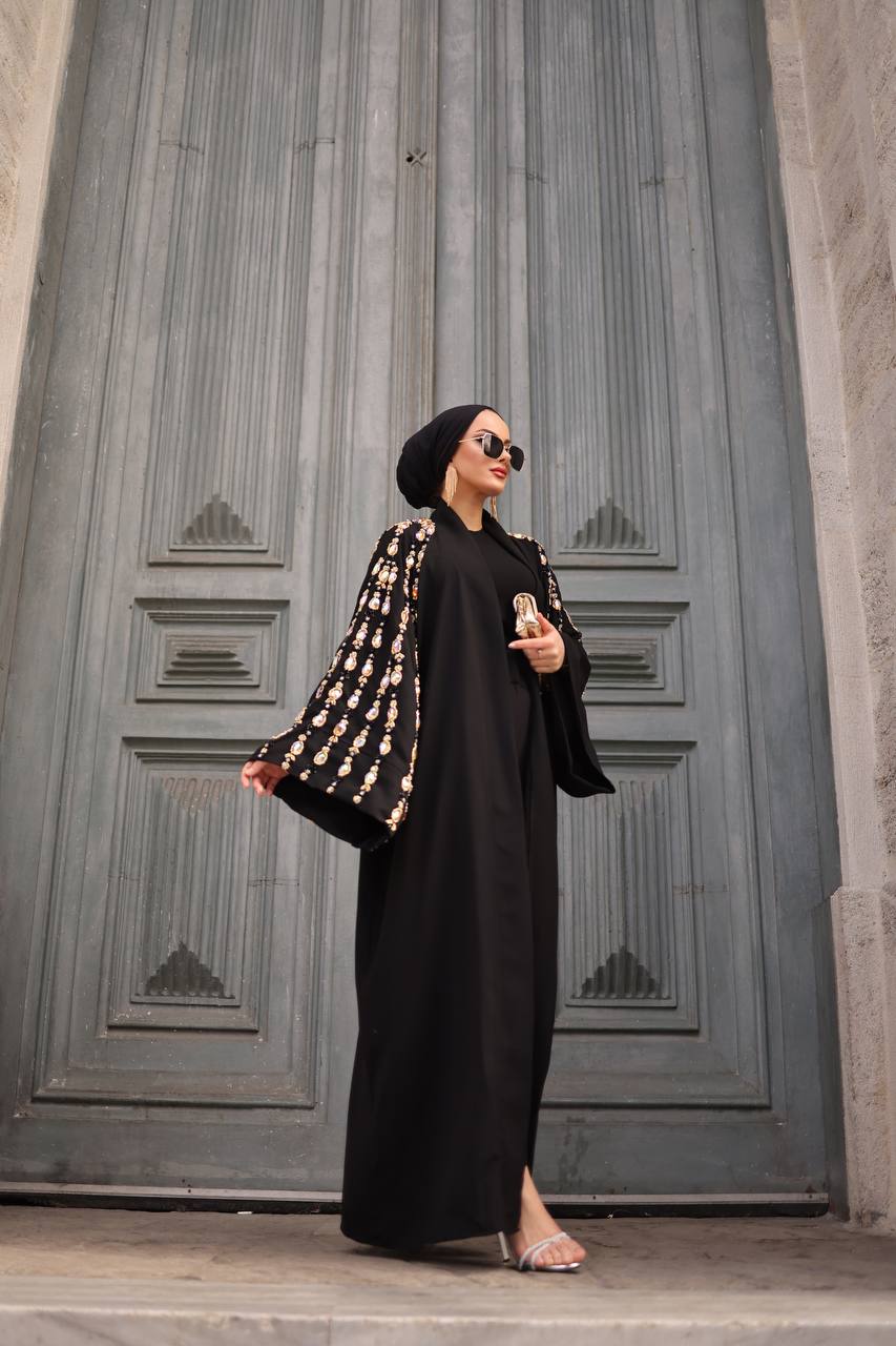 Abaya Italian crepe fabric